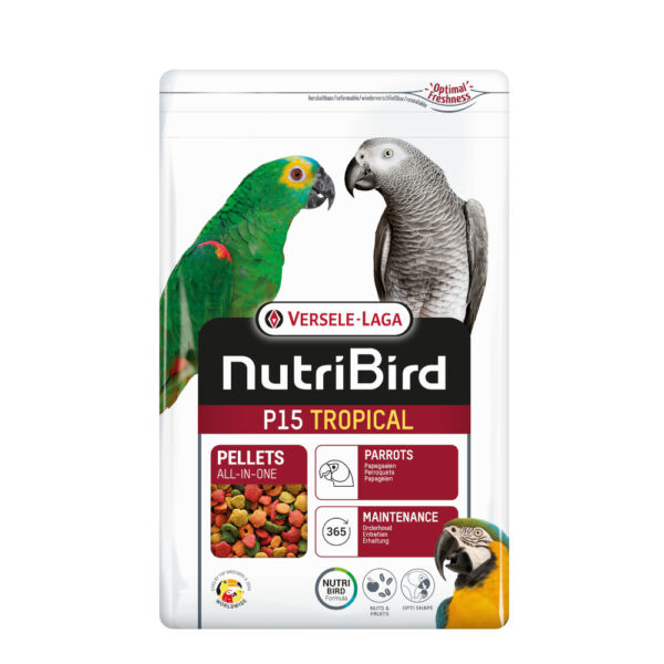 Versele Laga NutriBird P15 Tropical pro velké papoušky