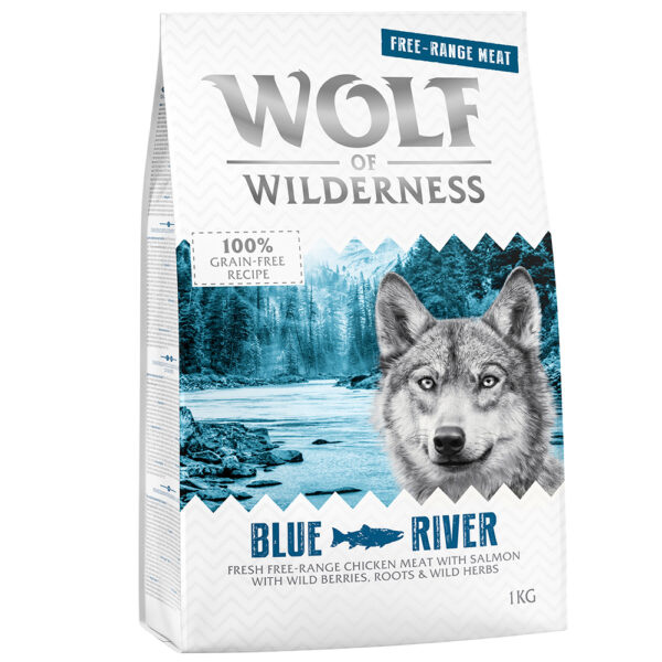 Wolf of Wilderness Adult „Blue River“ – kuře z
