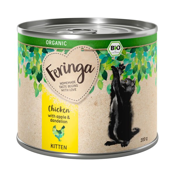 Feringa Organic Kitten 12 x 200 g -