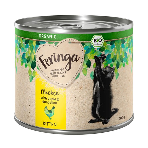 Feringa Organic Kitten 6 x 200 g -
