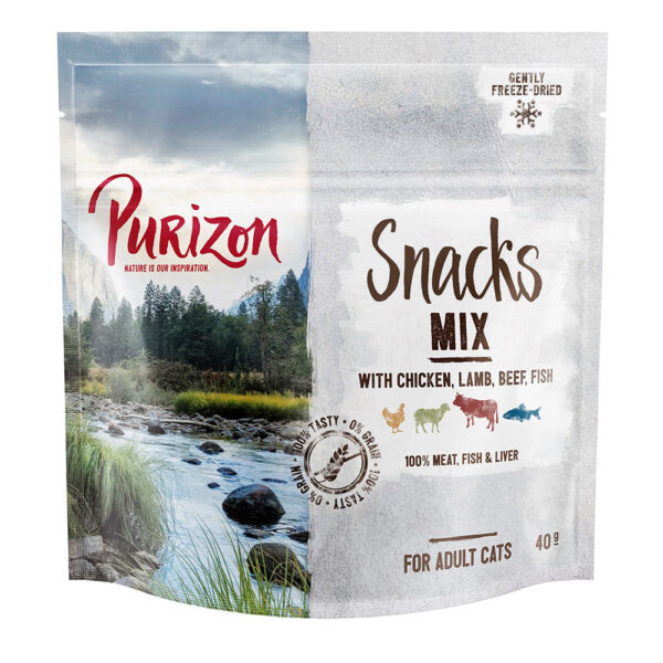 Purizon Snack Mix - bez obilovin -
