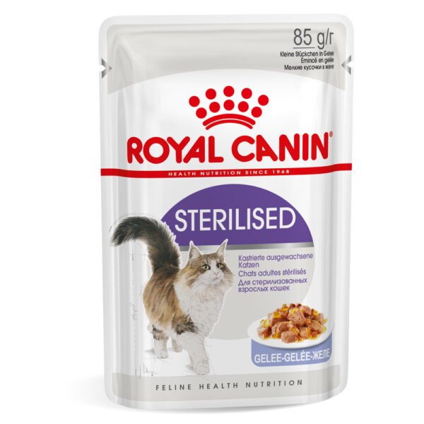 Royal Canin Sterilised 37 - jako doplněk: mokré krmivo 12