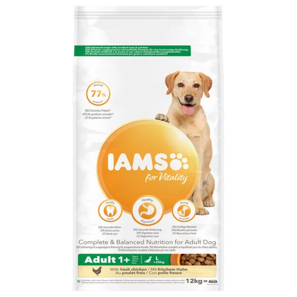 IAMS for Vitality Dog Adult Large Chicken