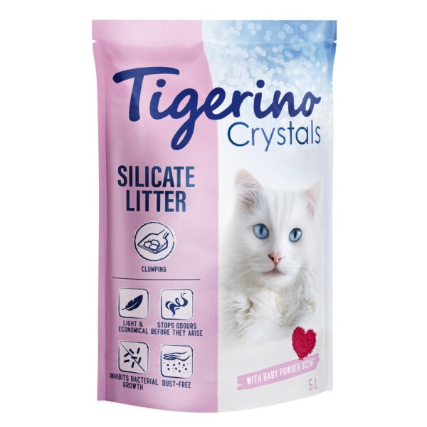 Kočkolit Tigerino Crystals - Fresh - výhodné