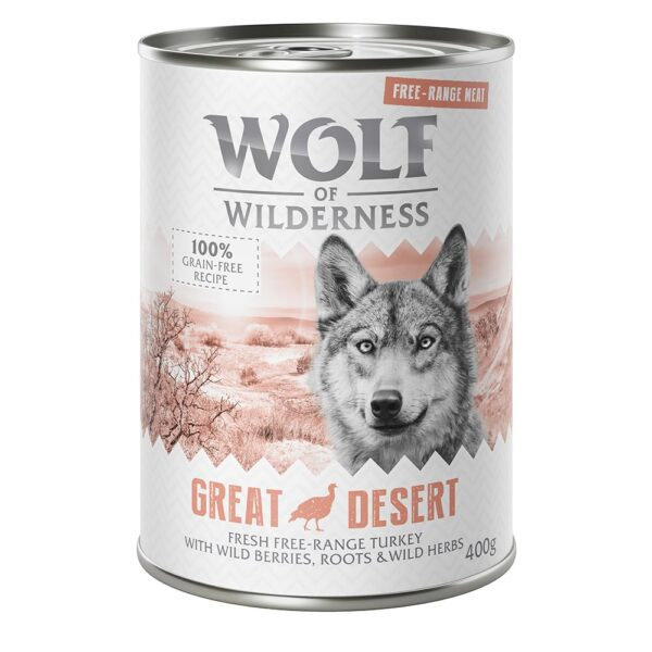 Wolf of Wilderness "Free-Range Meat" 6 x 400