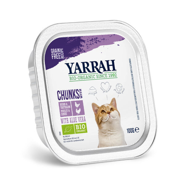 Yarrah Bio kousky v omáčce 6 x 100 g ve výhodném balení