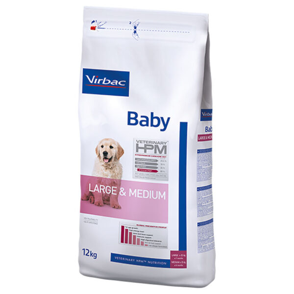 Virbac Veterinary HPM Baby Large & Medium pro