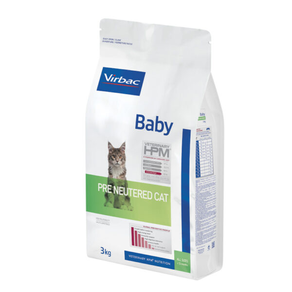 Virbac Veterinary HPM Baby Pre-Neutered Cat -
