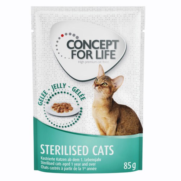 Concept for Life Sterilised Cats kuřecí - Vylepšená receptura! - Nový doplněk: