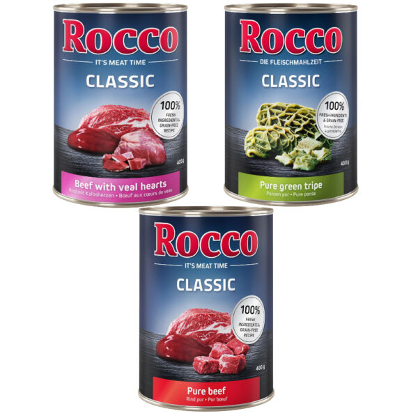 Rocco Classic zkušební mix 6 x 400 g -