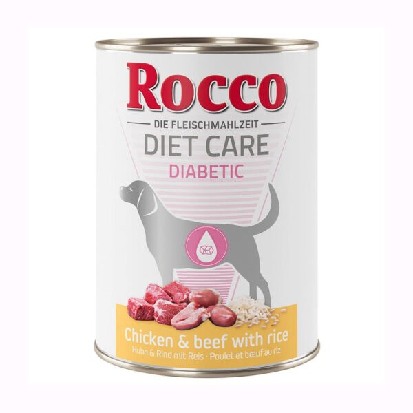 Rocco Diet Care Diabetic kuřecí a hovězí s rýží