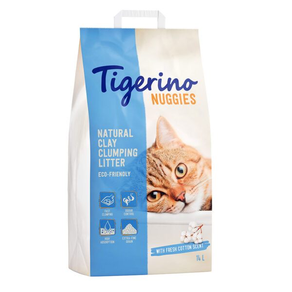 Kočkolit Tigerino Nuggies - Fresh Cotton -