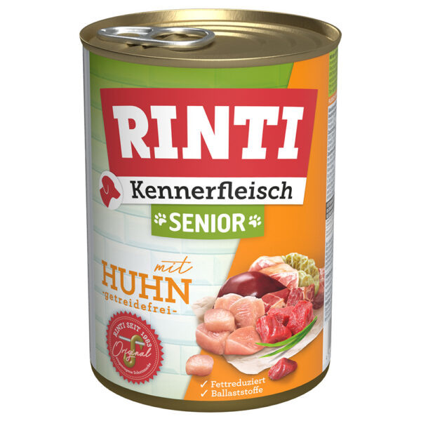 RINTI Kennerfleisch Senior 6 x 400 g / 12 x 400 g /
