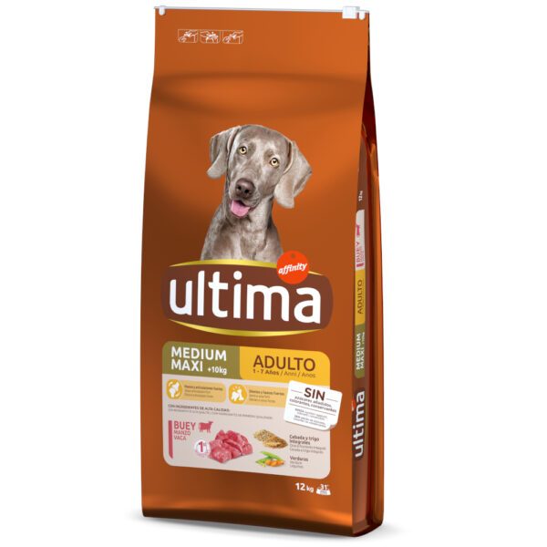 Ultima Medium / Maxi Adult hovězí pro psy