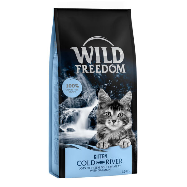 Wild Freedom Kitten „Cold River“ – s lososem