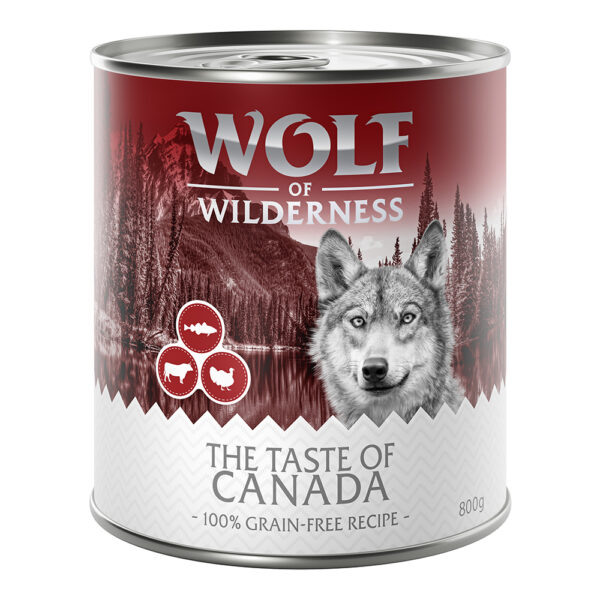Wolf of Wilderness Adult "The Taste Of" 6 x 800