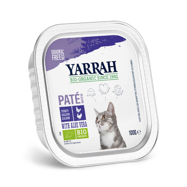 Yarrah Bio paté 24 x 100 g ve výhodném balení -