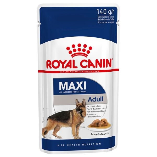 Royal Canin Maxi Adult - jako doplněk: mokré krmivo 20