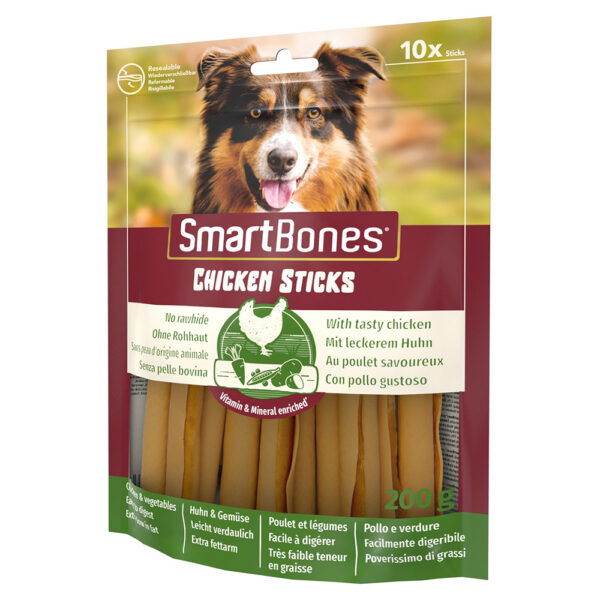 SmartSticks Wrapped žvýkací tyčinky kuřecí -