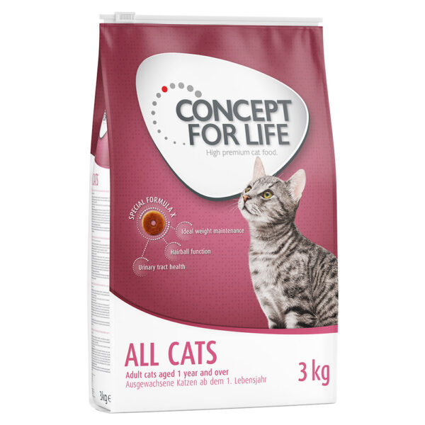 Concept for Life All Cats - Vylepšená receptura!