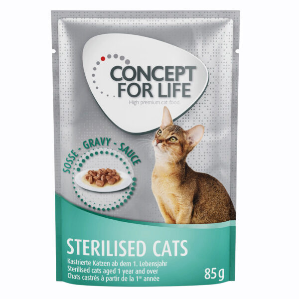 Concept for Life Sterilised Cats - v omáčce