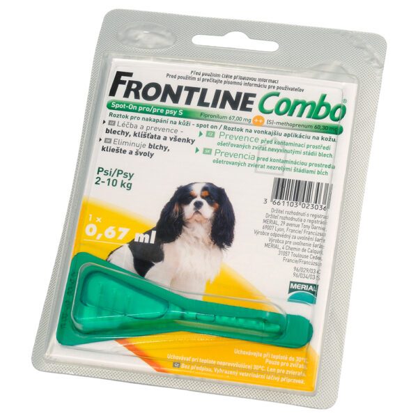 Frontline Combo Spot-On pro psy S roztok pro nakapání