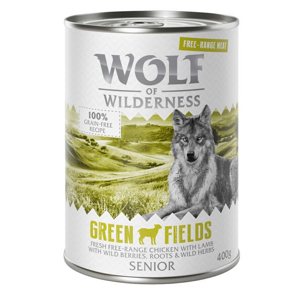 Wolf of Wilderness "Free-Range Meat" Senior 6 x 400 g - Senior