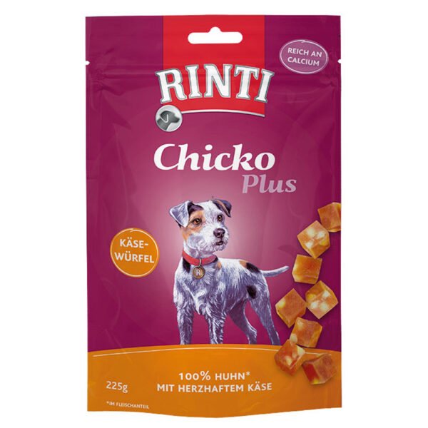 RINTI Chicko Plus sýrové kostičky