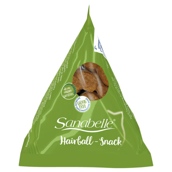 Sanabelle Hairball snack - podporuje odvod chlupů -