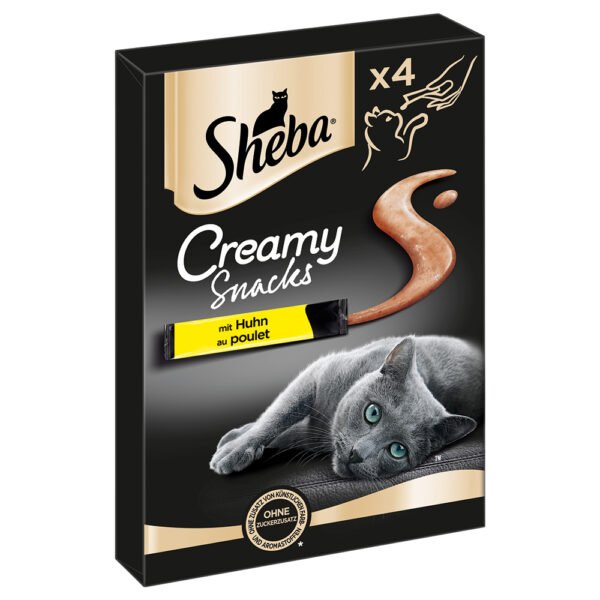 Sheba Creamy Snacks - Kuřecí (4