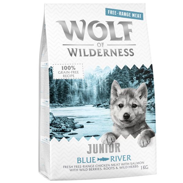 Wolf of Wilderness Junior „Blue River“ – kuře z volného
