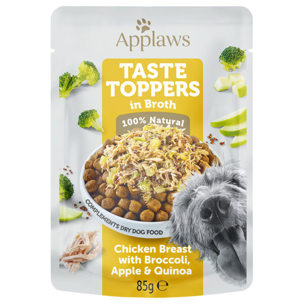 Applaws Taste Toppers Pouch in Broth 12 x 85 g