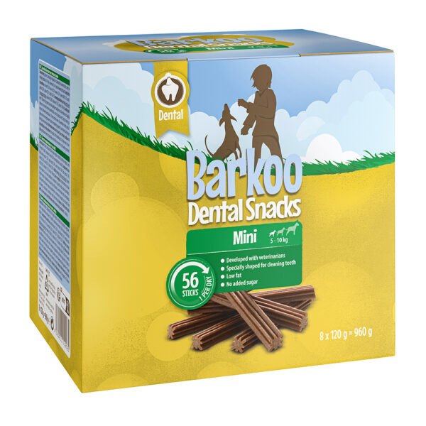 Výhodné balení Barkoo Dental Snacks - pro