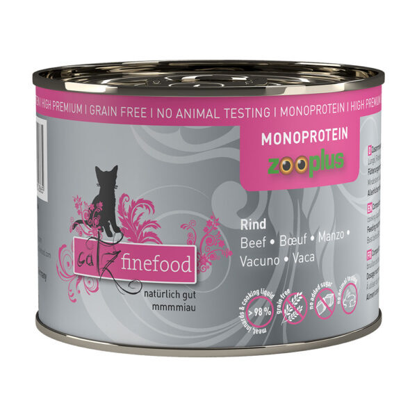 catz finefood Monoprotein zooplus 24 x