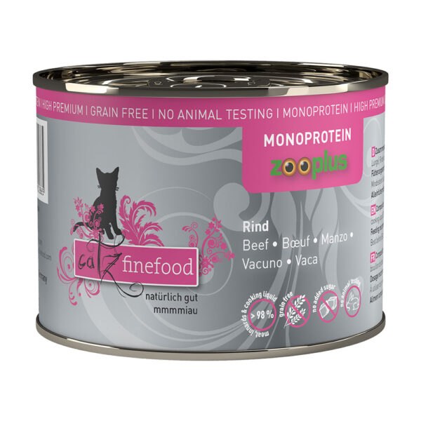catz finefood Monoprotein zooplus 6 x