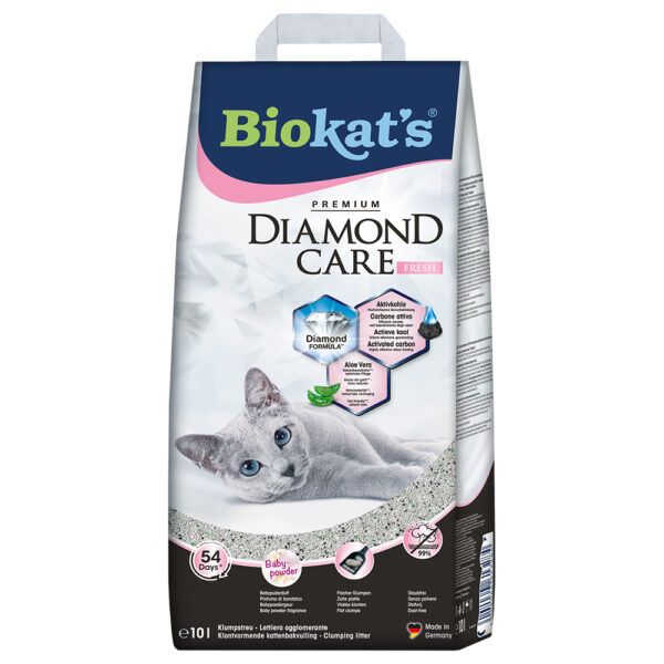 Biokat´s DIAMOND CARE Fresh podestýlka pro kočky -