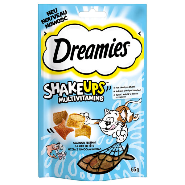 Dreamies Shakeups Multivitamins Snacks - mix z