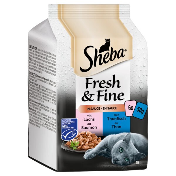 Sheba Fresh & Fine kapsičky 6 x