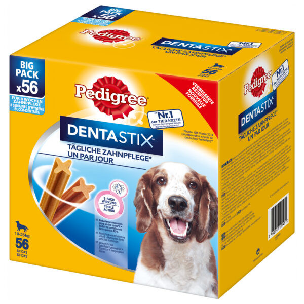 Pedigree Dentastix každodenní péče o zuby - Multipack Medium 168