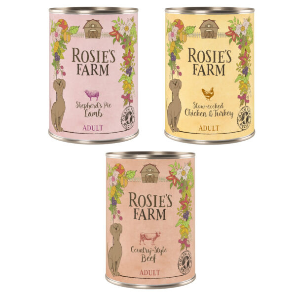 Rosie's Farm Adult 6 x 400 g  -
