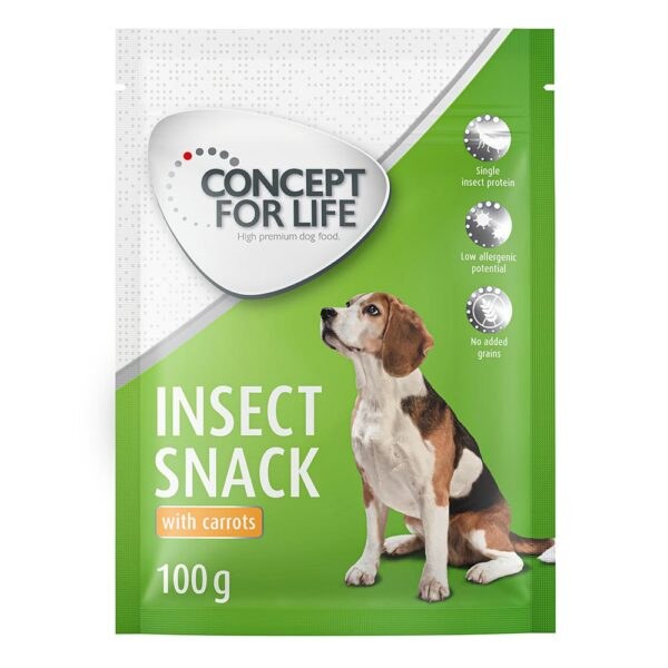 Concept for Life Insect Snack s