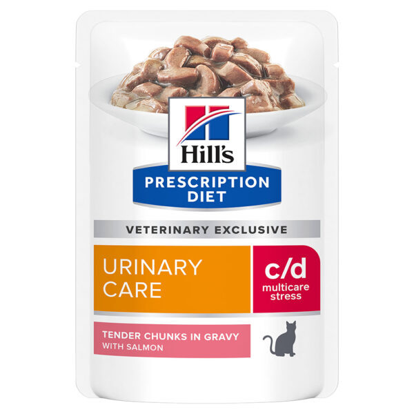 Hill's Prescription Diet c/d Multicare Stress Urinary Care s lososem