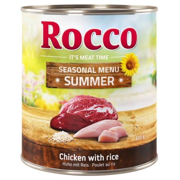 Rocco Letní menu: hovězí s kuřecím a rýží