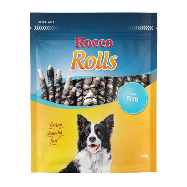 Rocco Rolls žvýkací rolky s rybí kůží