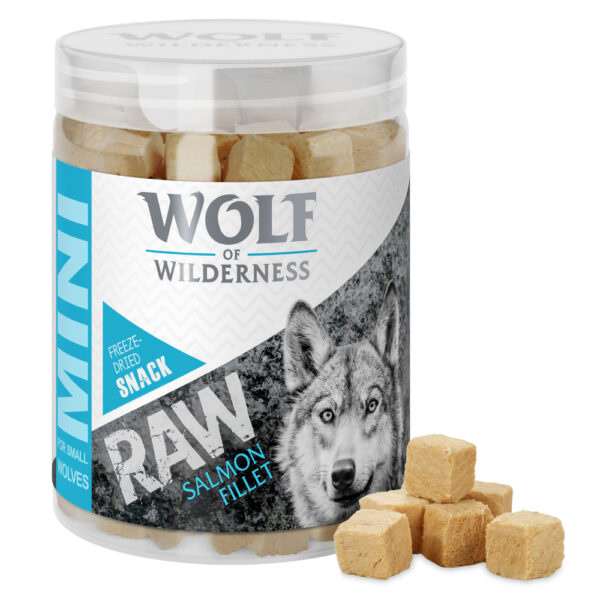 Výhodné balení Wolf of Wilderness - RAW snack (mrazem sušený) -