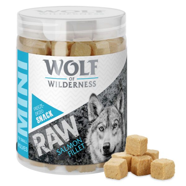 Wolf of Wilderness Mini RAW Snacks (sušené mrazem)