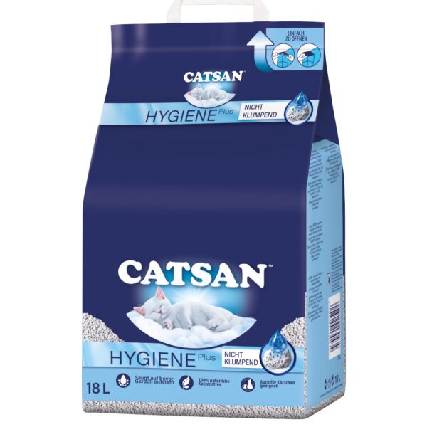 Catsan Hygiene Plus stelivo pro kočky - výhodné