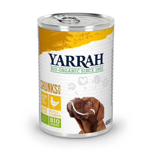 Yarrah Bio kuře s bio kopřivou & bio