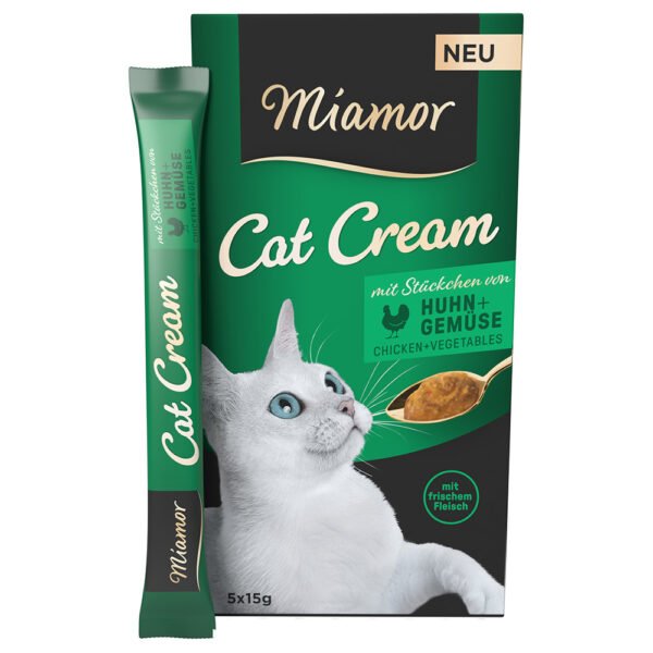 Miamor Cat Cream kuřecí + zelenina -