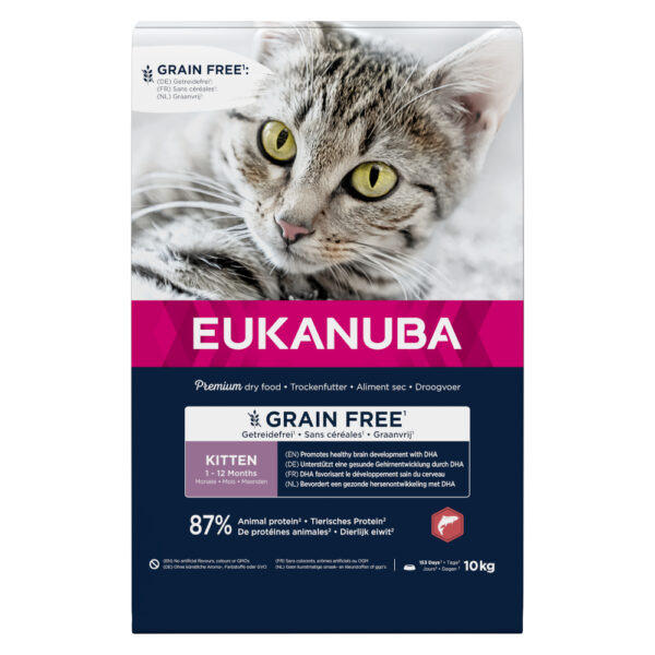 Eukanuba Kitten Grain Free bohaté na